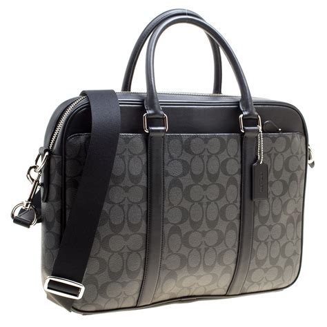 coach men's laptop bag.